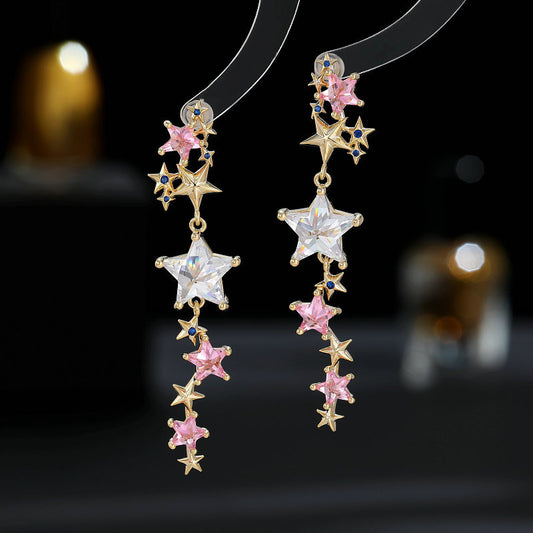 Star Dangling Earrings