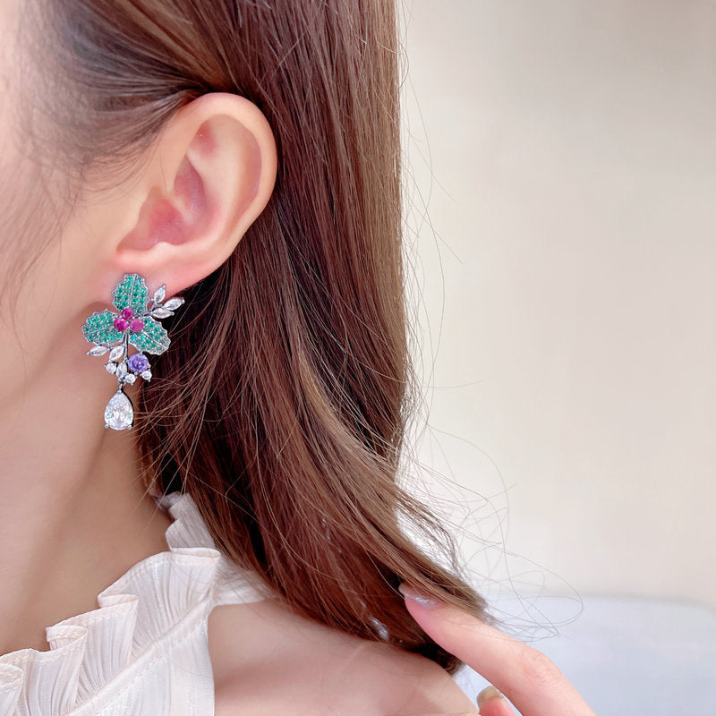 Fancy Flower Earrings